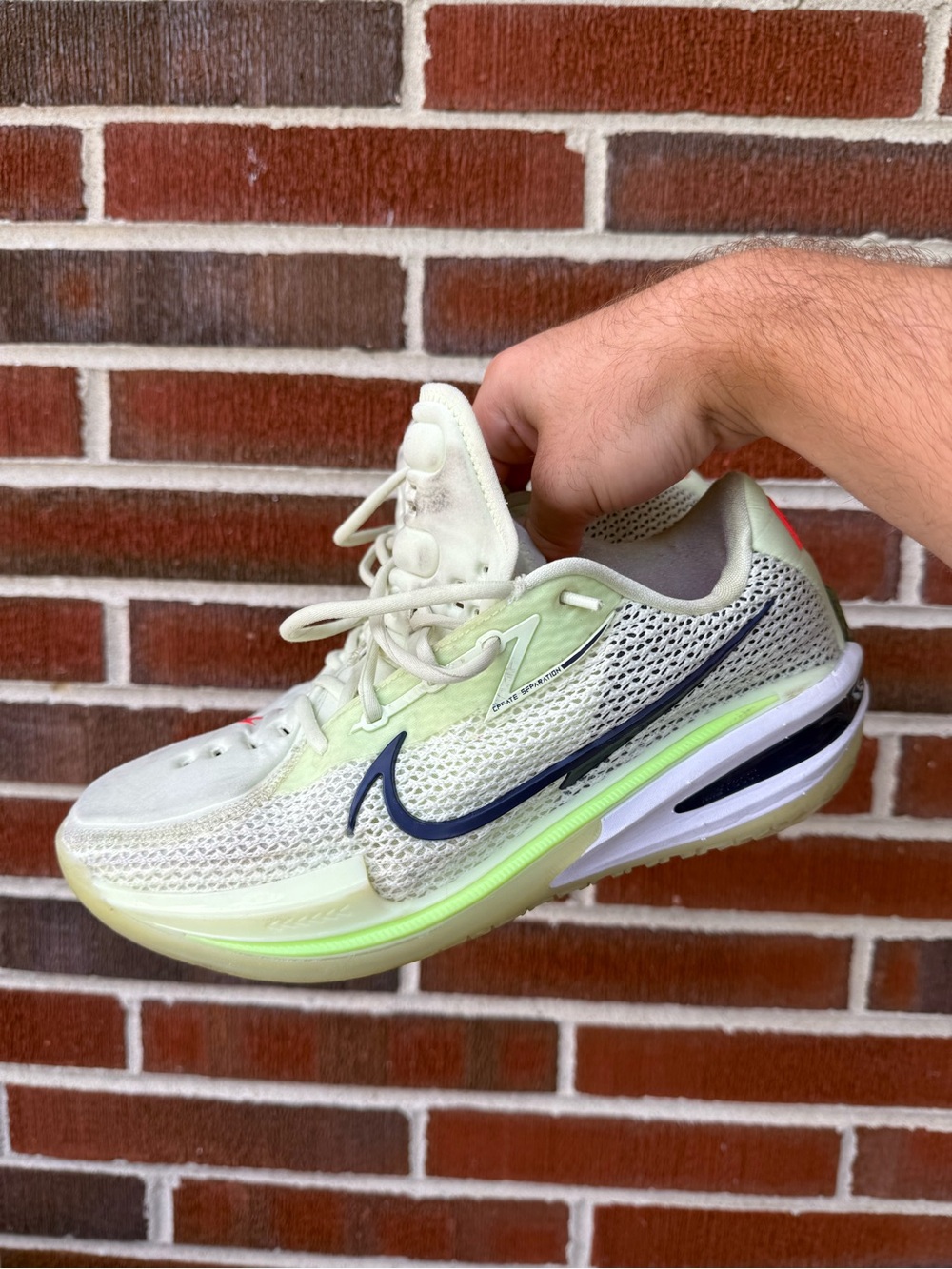 Nike GT Cut Air Zoom 1  "lime ice" basketball sneakers